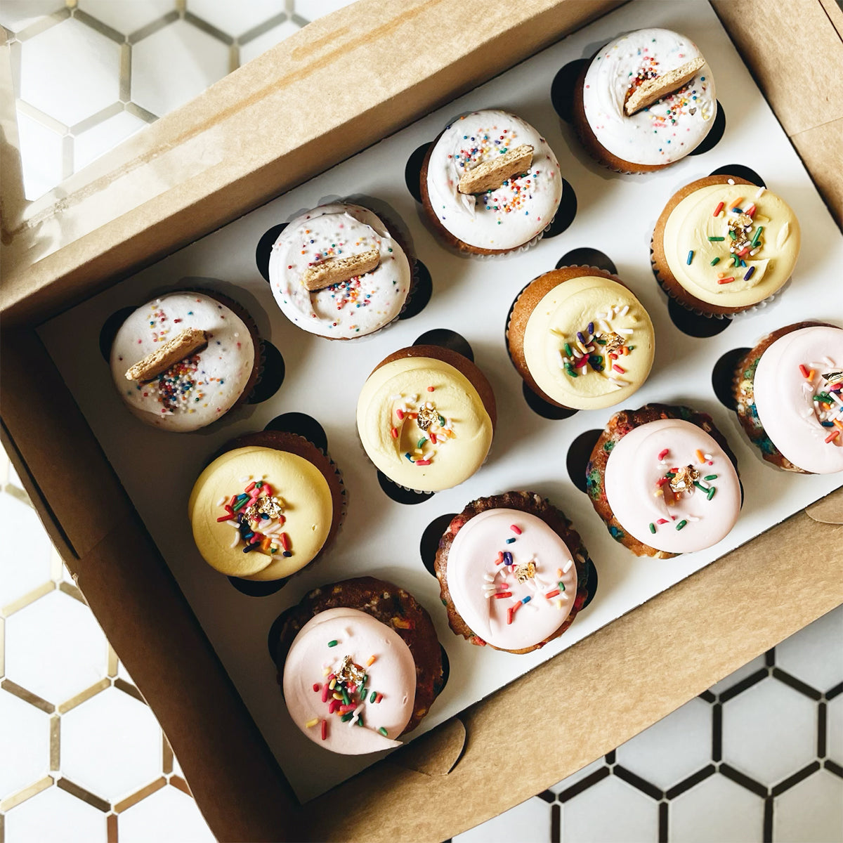 12 Assorted Standard Cupcakes