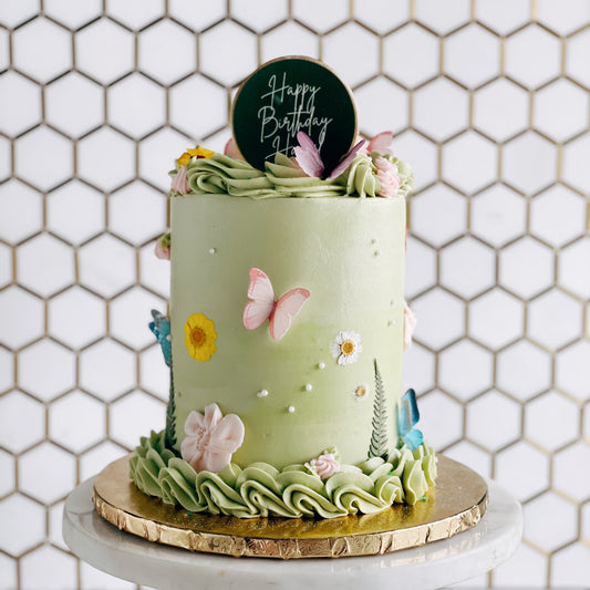 Fairy Garden Cake