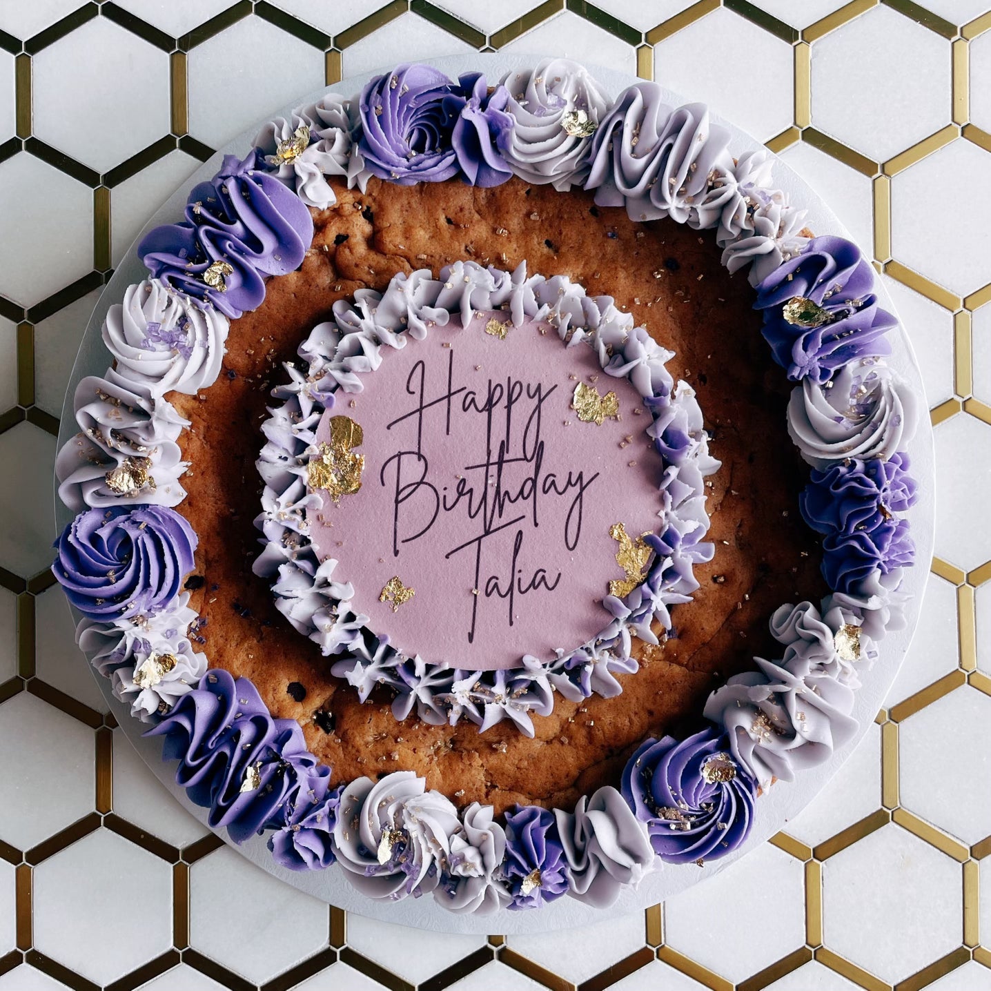 Chocolate Chip Cookie Cake