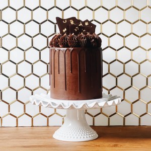 Chocolate on Chocolate Cake