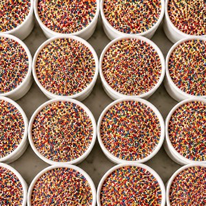 Vanilla Dot Cake